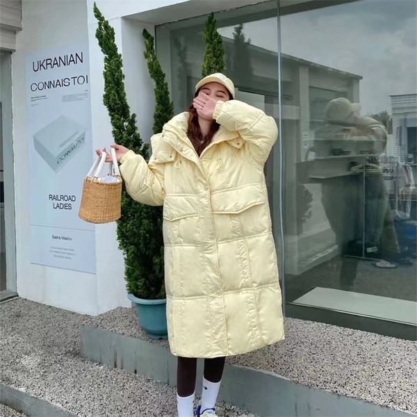 down jacket womens midlength winter loose white duck down fashion thickened longsleeved womens coat 220822, Black
down jacket womens midlength winter loose white duck down fashion thickened longsleeved womens coat 220822, Black