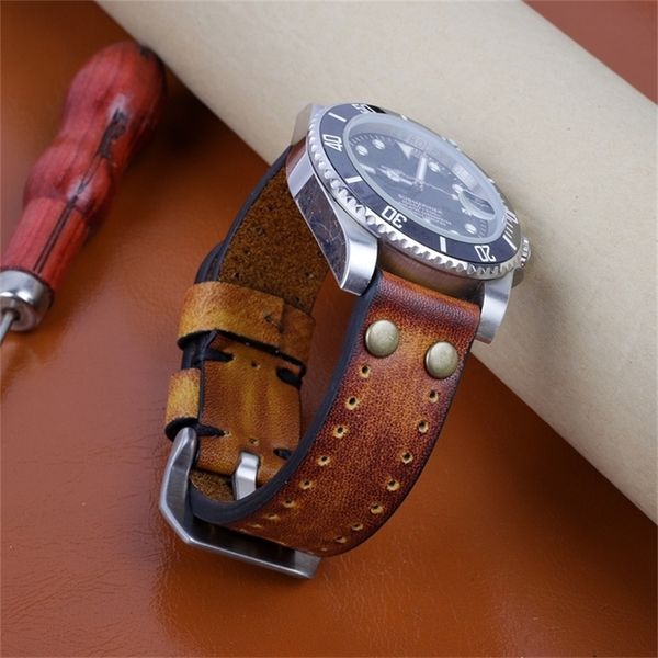 18mm 20mm 22mm 24mm vintage genuine leather watchbands rivet leather watch strap replacement carving strap watches accessorie 220819, Black;brown
18mm 20mm 22mm 24mm vintage genuine leather watchbands rivet leather watch strap replacement carving strap watches accessorie 220819, Black;brown