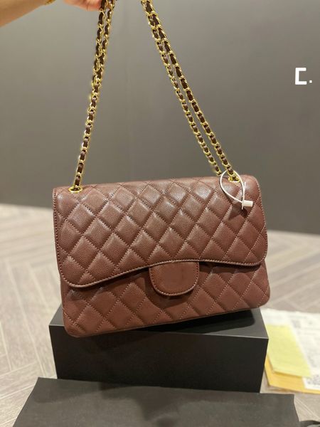 designers shoulder bag luxurious tote purse handbag message bags cluth brand classic genuine leather crossbody gift box caviar cf dark red
designers shoulder bag luxurious tote purse handbag message bags cluth brand classic genuine leather crossbody gift box caviar cf dark red