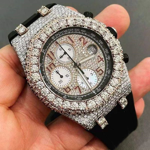 mens luxury watches automatic moissanite iced watch for men movement womens watch men's montre homme diamond watchs wristwatches montre, Slivery;brown
mens luxury watches automatic moissanite iced watch for men movement womens watch men's montre homme diamond watchs wristwatches montre, Slivery;brown