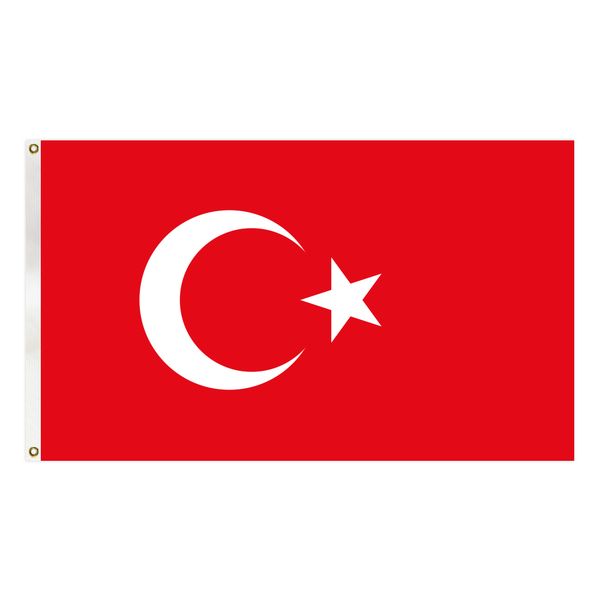 turkey flag 90x150 cm factory supply premium polyester country national banner with brass grommets
turkey flag 90x150 cm factory supply premium polyester country national banner with brass grommets