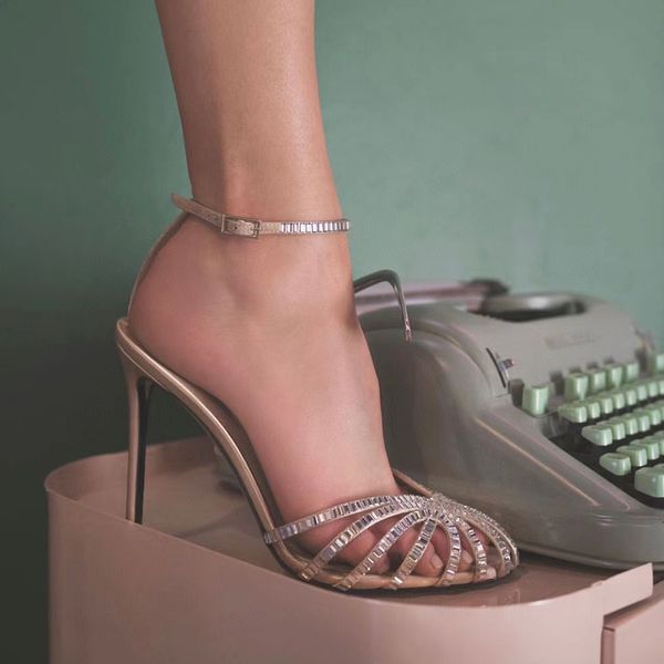 alevi milano high-heeled sandals crystal-encrusted strap spool heels sky-high heel for women summer luxury designers shoes party heeled part, Black
alevi milano high-heeled sandals crystal-encrusted strap spool heels sky-high heel for women summer luxury designers shoes party heeled part, Black