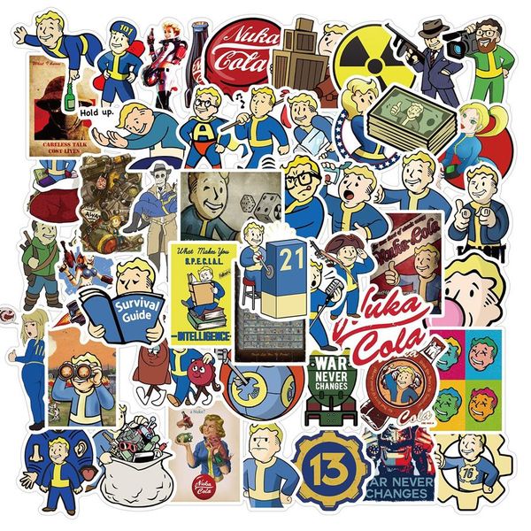 50pcs set fallout game small waterproof sticker for laptravel case bike skateboard256a
50pcs set fallout game small waterproof sticker for laptravel case bike skateboard256a