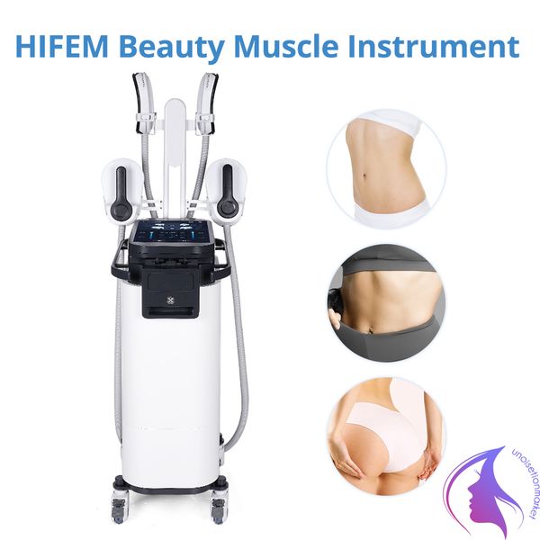 2022 ems body sculpting machine 4 handles rf muscle stimulator building with rf
2022 ems body sculpting machine 4 handles rf muscle stimulator building with rf