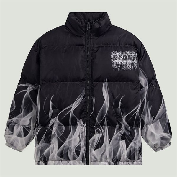 high street padded parkas mens hip hop harajuku psychedelic smoke print coats oversized casual warm stand collar parkas 220822, Black
high street padded parkas mens hip hop harajuku psychedelic smoke print coats oversized casual warm stand collar parkas 220822, Black