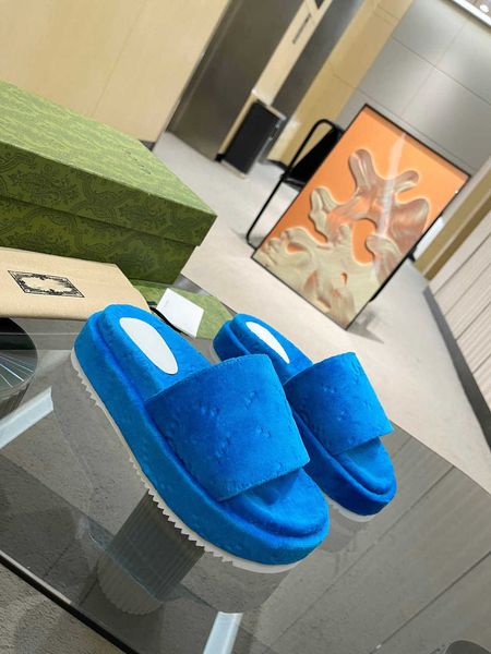 designer fashion thick sole women's shoes slippers platform flat sandals with and box outside wear, Black
designer fashion thick sole women's shoes slippers platform flat sandals with and box outside wear, Black
