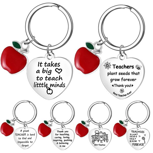 stainless steel key ring keychain heart pendant teacher's day gift apple handmade, Slivery;golden
stainless steel key ring keychain heart pendant teacher's day gift apple handmade, Slivery;golden
