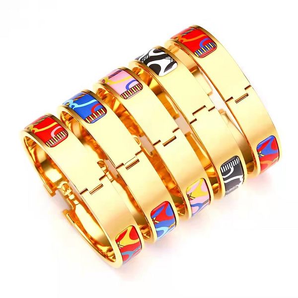 high end luxury jewelry bracelet bangle titanium steel men women classic girls designer 22mm h, Black
high end luxury jewelry bracelet bangle titanium steel men women classic girls designer 22mm h, Black