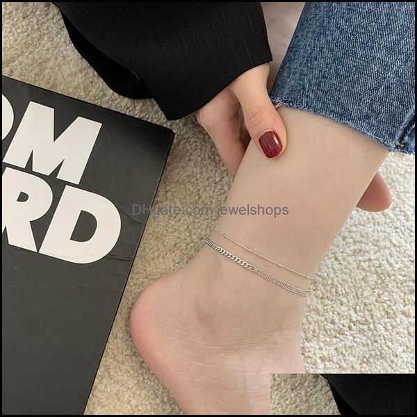 anklets 925 sterling sier anklet for women ins trendy special- jewelshops dhbrm, Red;blue
anklets 925 sterling sier anklet for women ins trendy special- jewelshops dhbrm, Red;blue