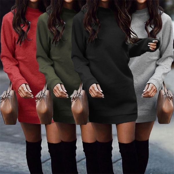 casual party dresses for women autumn winter longsleeved sweater loose oneck warm printing black straight sweatshirt 220819, Black;gray
casual party dresses for women autumn winter longsleeved sweater loose oneck warm printing black straight sweatshirt 220819, Black;gray