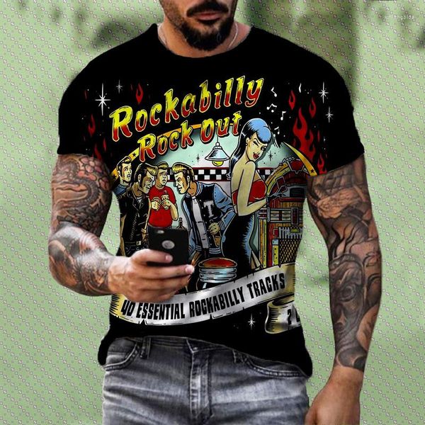 men's t shirts o-neck casual 3d printing rockabilly men's t-shirt summer creative breathable fitness street oversized me, White;black
men's t shirts o-neck casual 3d printing rockabilly men's t-shirt summer creative breathable fitness street oversized me, White;black