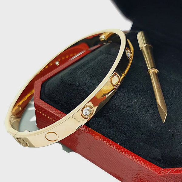 love screw bracelet designer bangle men women luxury jewelry gold/silver/rose, Black
love screw bracelet designer bangle men women luxury jewelry gold/silver/rose, Black