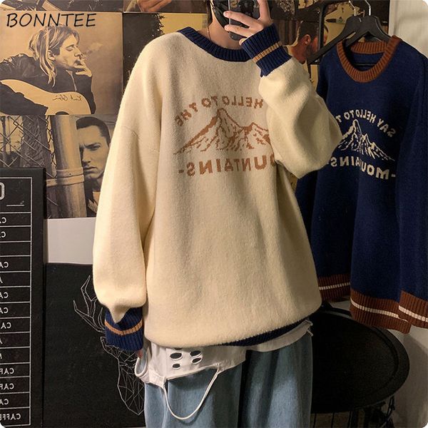 men pullovers sweaters japan style harajuku students oversize bf fashionable chic hipsters allmatch ulzzang warm couples retro 220822, White;black
men pullovers sweaters japan style harajuku students oversize bf fashionable chic hipsters allmatch ulzzang warm couples retro 220822, White;black