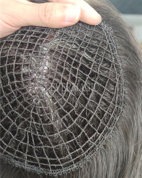new coming natural black full fishnet human hair ers handtied net base clips in pieces for thinning women, Black;brown
new coming natural black full fishnet human hair ers handtied net base clips in pieces for thinning women, Black;brown