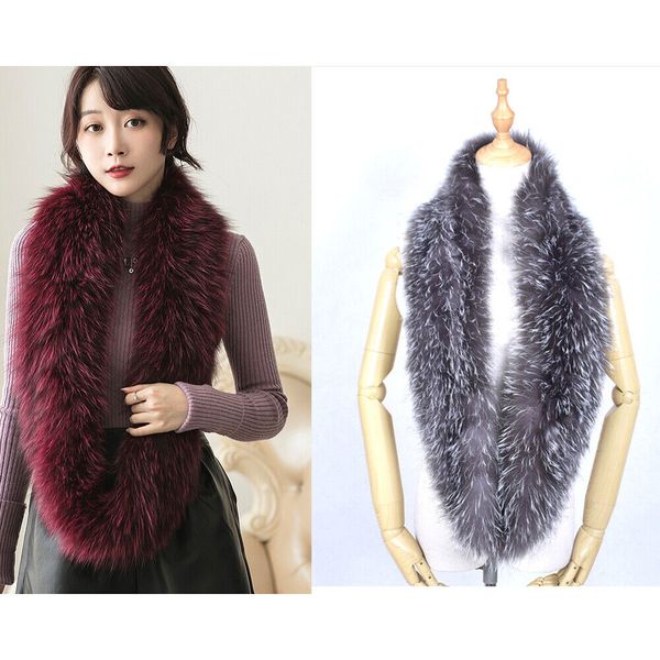 women winter real fox fur scarf collar long neckerchief shawl wraps party travel, Blue;gray
women winter real fox fur scarf collar long neckerchief shawl wraps party travel, Blue;gray