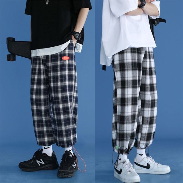 korean fashion all-match trendy flannel wide trousers loose streetwear joggers harajuku plaid pants for men 18 220822, Black
korean fashion all-match trendy flannel wide trousers loose streetwear joggers harajuku plaid pants for men 18 220822, Black