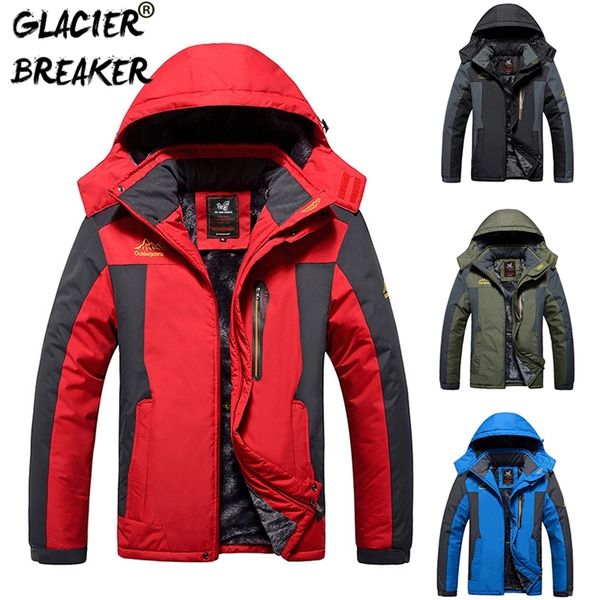 men winter parkas windproof thick warm fleece jacket coat men autumn outwear fashion outdoor hooded casual parkas men 220822, Black
men winter parkas windproof thick warm fleece jacket coat men autumn outwear fashion outdoor hooded casual parkas men 220822, Black