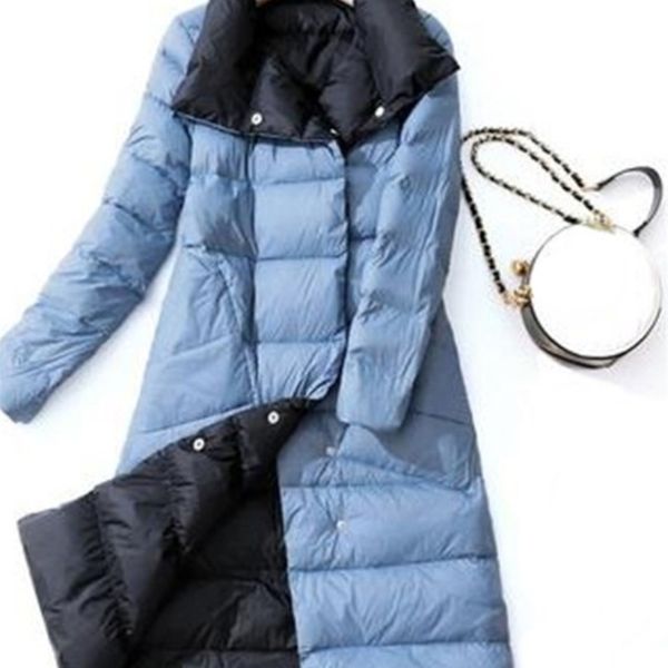 2022 winter women parka double face long down jacket winter turtleneck white duck down jacket single breasted warm outerwear 220822, Black
2022 winter women parka double face long down jacket winter turtleneck white duck down jacket single breasted warm outerwear 220822, Black