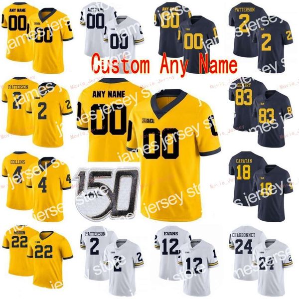 james stitched custom 84 sean mckeon 88 grant perry 9 donovan peoples-jones michigan wolverines college men women youth jersey, Black
james stitched custom 84 sean mckeon 88 grant perry 9 donovan peoples-jones michigan wolverines college men women youth jersey, Black