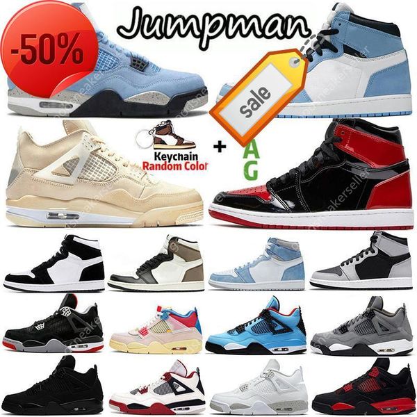 sandals 2023 patent bred 4 4s sail 1 1s mens basketball shoes sneakers university blue hyper royal black cat silver toe dark mocha fire red
sandals 2023 patent bred 4 4s sail 1 1s mens basketball shoes sneakers university blue hyper royal black cat silver toe dark mocha fire red