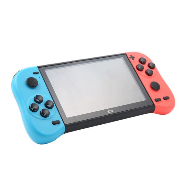 x50 handheld portable game console 5 inch screen games player 8gb for nes/md/gba/fc tv hd video
x50 handheld portable game console 5 inch screen games player 8gb for nes/md/gba/fc tv hd video