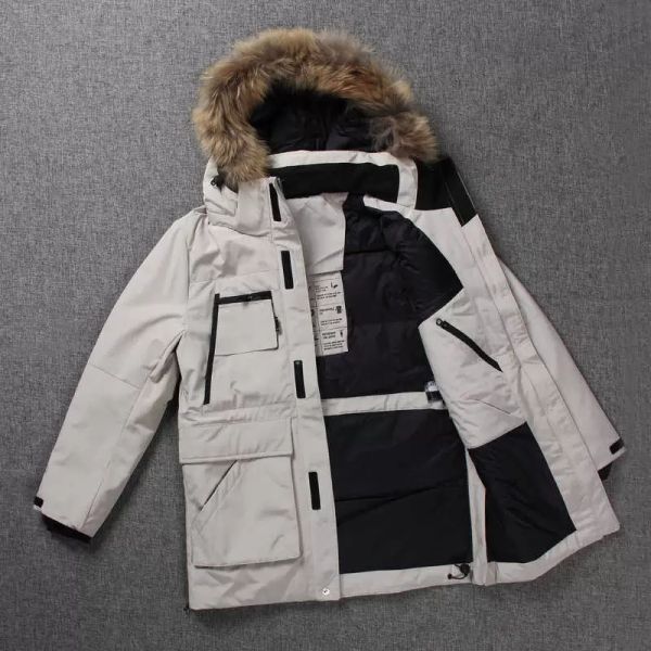 2022 new luxury mens fashion down jacket men winter coat wellensteyn goose feather parka real fur hood puffer man casual jackets h0913, Black
2022 new luxury mens fashion down jacket men winter coat wellensteyn goose feather parka real fur hood puffer man casual jackets h0913, Black