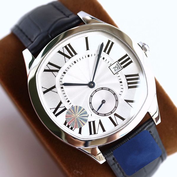 men watch automatic mechanical watches 41mm fashion wristwatch montre de luxe leather, Slivery;brown
men watch automatic mechanical watches 41mm fashion wristwatch montre de luxe leather, Slivery;brown