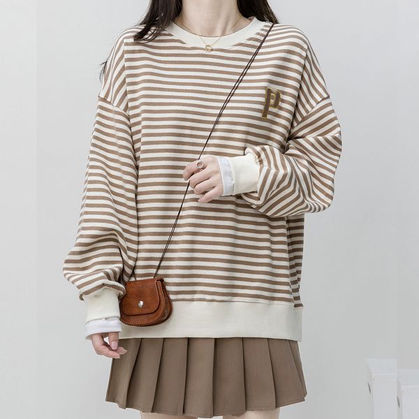women's hoodies sweatshirts hoodies women harajuku embroidery stripe cotton ho 220823, Black
women's hoodies sweatshirts hoodies women harajuku embroidery stripe cotton ho 220823, Black