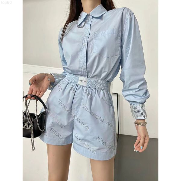 women's tracksuits designer chaopai 22 spring / summer new lapel rhinestone sleeve medium long single breasted women's shirt with, Gray
women's tracksuits designer chaopai 22 spring / summer new lapel rhinestone sleeve medium long single breasted women's shirt with, Gray