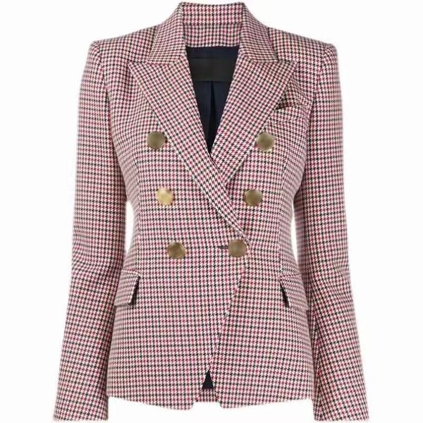 banquet wedding cocktail party womens suits & blazers tide brand high-quality retro designer presbyopic series suit jacket lion double-breas, White;black
banquet wedding cocktail party womens suits & blazers tide brand high-quality retro designer presbyopic series suit jacket lion double-breas, White;black