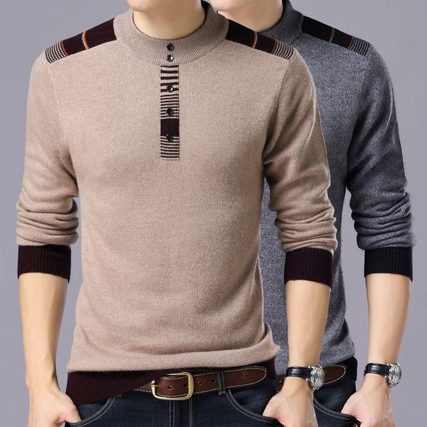men's sweaters winter arrivals thick warm sweaters oneck wool sweater men brandclothing knitted cashmere pullover men 220826, White;black
men's sweaters winter arrivals thick warm sweaters oneck wool sweater men brandclothing knitted cashmere pullover men 220826, White;black