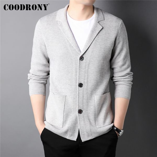 men's jackets coodrony brand knitted wool cardigan men clothing autumn winter soft warm sweater coat with big pocket button jacket men, Black;brown
men's jackets coodrony brand knitted wool cardigan men clothing autumn winter soft warm sweater coat with big pocket button jacket men, Black;brown
