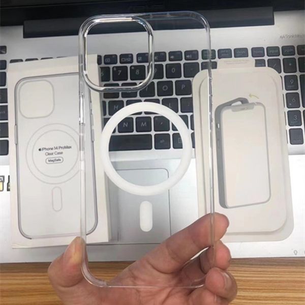 original official transparent clear acrylic magsafe magnetic cases shockproof cell phone cover for apple iphone 14 13 12 pro max with retail
original official transparent clear acrylic magsafe magnetic cases shockproof cell phone cover for apple iphone 14 13 12 pro max with retail