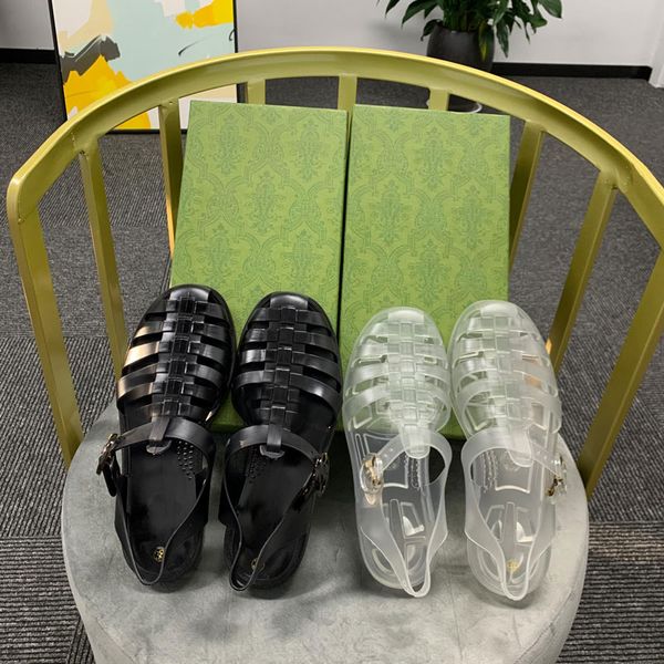 2022 designer roman sandals summer transparent crystal sandals fashion flat women men jelly outdoor beach shoes size 36-45, Black
2022 designer roman sandals summer transparent crystal sandals fashion flat women men jelly outdoor beach shoes size 36-45, Black