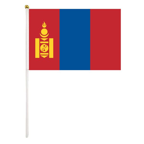 mongolia hand waving flags 14x21 cm polyester country banner with plastic flagpoles for parades sports events festival celebrations
mongolia hand waving flags 14x21 cm polyester country banner with plastic flagpoles for parades sports events festival celebrations