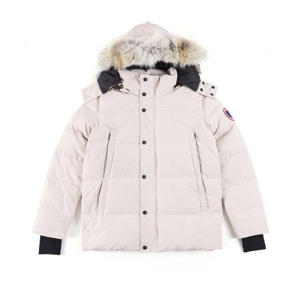 men's down parkas mens jacket goose coat real big wolf fur canadian overcoat clothing casual fashion style winter outerwear parka 23, Black
men's down parkas mens jacket goose coat real big wolf fur canadian overcoat clothing casual fashion style winter outerwear parka 23, Black