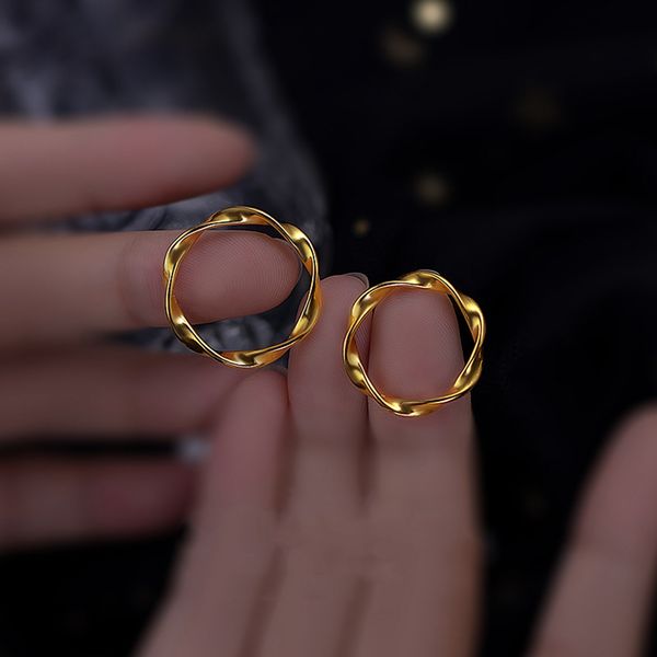 eternal love closed ring for women men couple ring 18k yellow gold filled simple style fashion jewelry gift, Golden;silver
eternal love closed ring for women men couple ring 18k yellow gold filled simple style fashion jewelry gift, Golden;silver