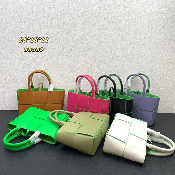 aa women arcos intreccio weave tote designer bag leather shopping handbags lady medium capacity basket totes handbag
aa women arcos intreccio weave tote designer bag leather shopping handbags lady medium capacity basket totes handbag