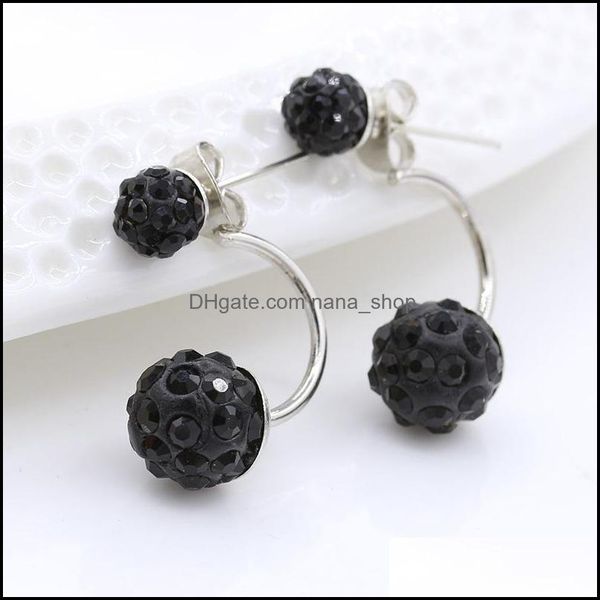 stud crystal ball earrings double sided for women wedding jewelry gift wholesale luxury drop delivery 2021 nanashop dhn2v, Golden;silver
stud crystal ball earrings double sided for women wedding jewelry gift wholesale luxury drop delivery 2021 nanashop dhn2v, Golden;silver