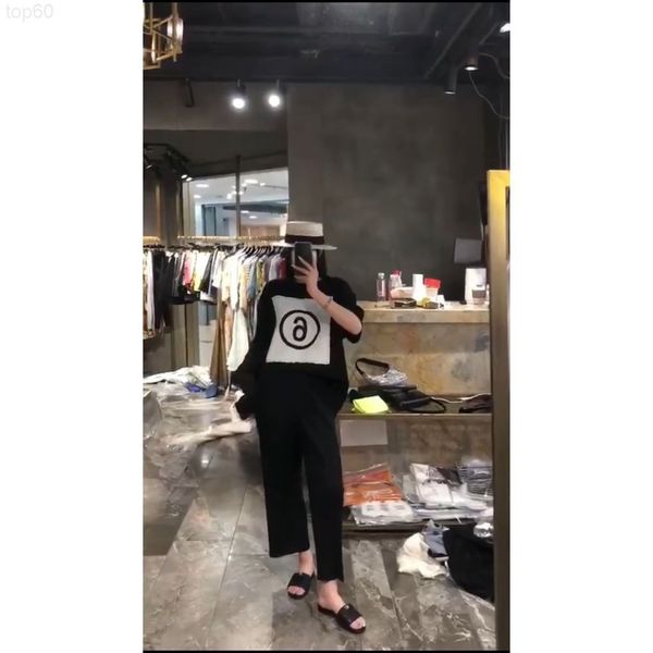 women's hoodies & sweatshirts designer chaopai 22 spring / summer new digital 6 printed casual loose and versatile t-shirt women's, Black
women's hoodies & sweatshirts designer chaopai 22 spring / summer new digital 6 printed casual loose and versatile t-shirt women's, Black