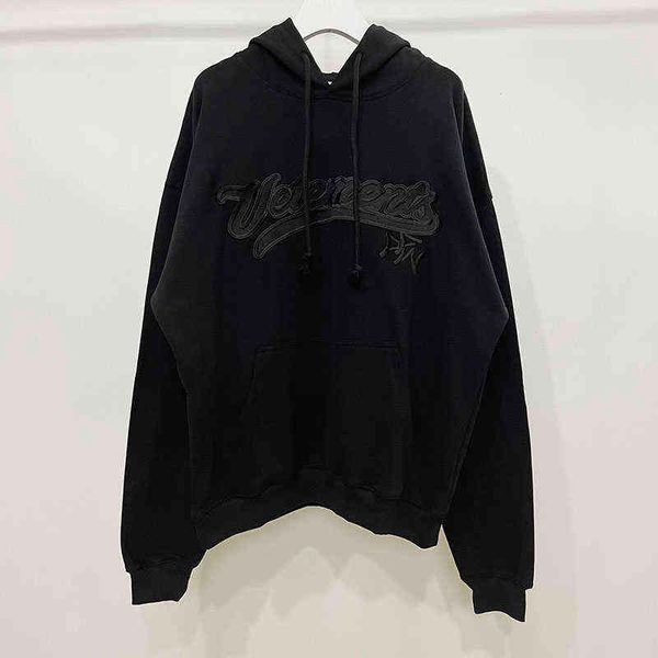 men's hoodies sweatshirts sweater heavy embroidery letter black men women casual autumn and winter vtm hooded sweater t220825
men's hoodies sweatshirts sweater heavy embroidery letter black men women casual autumn and winter vtm hooded sweater t220825