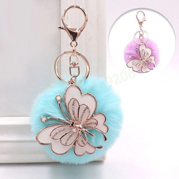 fashion butterfly key ring creative car couple key chain rex rabbit plush ball bag keychain charm pendant, Slivery;golden
fashion butterfly key ring creative car couple key chain rex rabbit plush ball bag keychain charm pendant, Slivery;golden