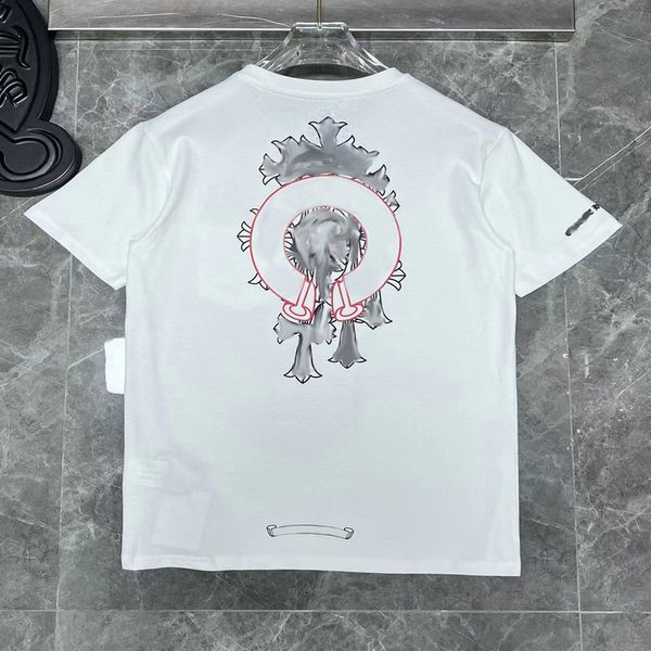 summer luxury mens t shirts fashion ch brand man tees sanskrit letter t-shirt horseshoe flower cross short sleeve designer tshirts hip hop s, White;black
summer luxury mens t shirts fashion ch brand man tees sanskrit letter t-shirt horseshoe flower cross short sleeve designer tshirts hip hop s, White;black