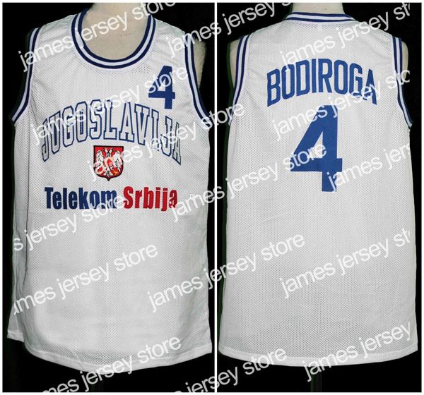 basketball jerseys dejan bodiroga #4 team jugoslavija yugoslavia serbia white blue retro basketball jersey mens stitched custom any number n, Black;red
basketball jerseys dejan bodiroga #4 team jugoslavija yugoslavia serbia white blue retro basketball jersey mens stitched custom any number n, Black;red