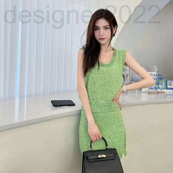 women's tracksuits designer bv windnet red high-grade green chain knitting women's 22 summer ins sleeveless head skirt set w0x9, Gray
women's tracksuits designer bv windnet red high-grade green chain knitting women's 22 summer ins sleeveless head skirt set w0x9, Gray