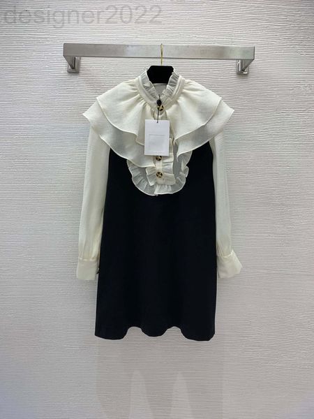 casual dresses designer sweet fungus edge double-layer large lapel button placket contrast stitching a-line loose long sleeve dress rbw7, Black;gray
casual dresses designer sweet fungus edge double-layer large lapel button placket contrast stitching a-line loose long sleeve dress rbw7, Black;gray