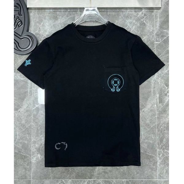 men's loose summer t shirts ch luxury brand man t-shirt women cross sanskrit tees letter designer tshirts boy classic round neck shirt, White;black
men's loose summer t shirts ch luxury brand man t-shirt women cross sanskrit tees letter designer tshirts boy classic round neck shirt, White;black