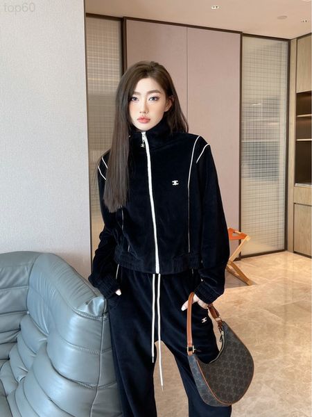 women's tracksuits designer design sense fashionable velvet embroidered sports suit women's autumn and winter new style with thin, Gray
women's tracksuits designer design sense fashionable velvet embroidered sports suit women's autumn and winter new style with thin, Gray