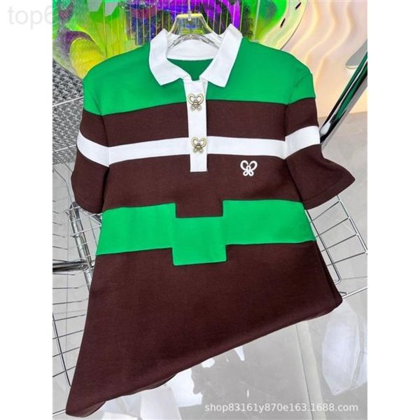 casual dresses designer fashion brand 22ss summer new niche design small embroidery contrast stripe polo collar dress lwnr, Black;gray
casual dresses designer fashion brand 22ss summer new niche design small embroidery contrast stripe polo collar dress lwnr, Black;gray