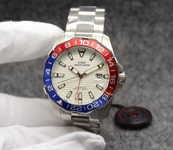 mens automatic mechanical watch black blue ceramic gmt3002012849498456581800, Slivery;brown
mens automatic mechanical watch black blue ceramic gmt3002012849498456581800, Slivery;brown